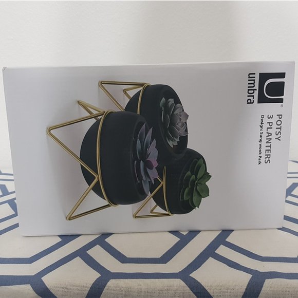 NIB Umbra Potsy 3 Planters - Picture 2 of 4